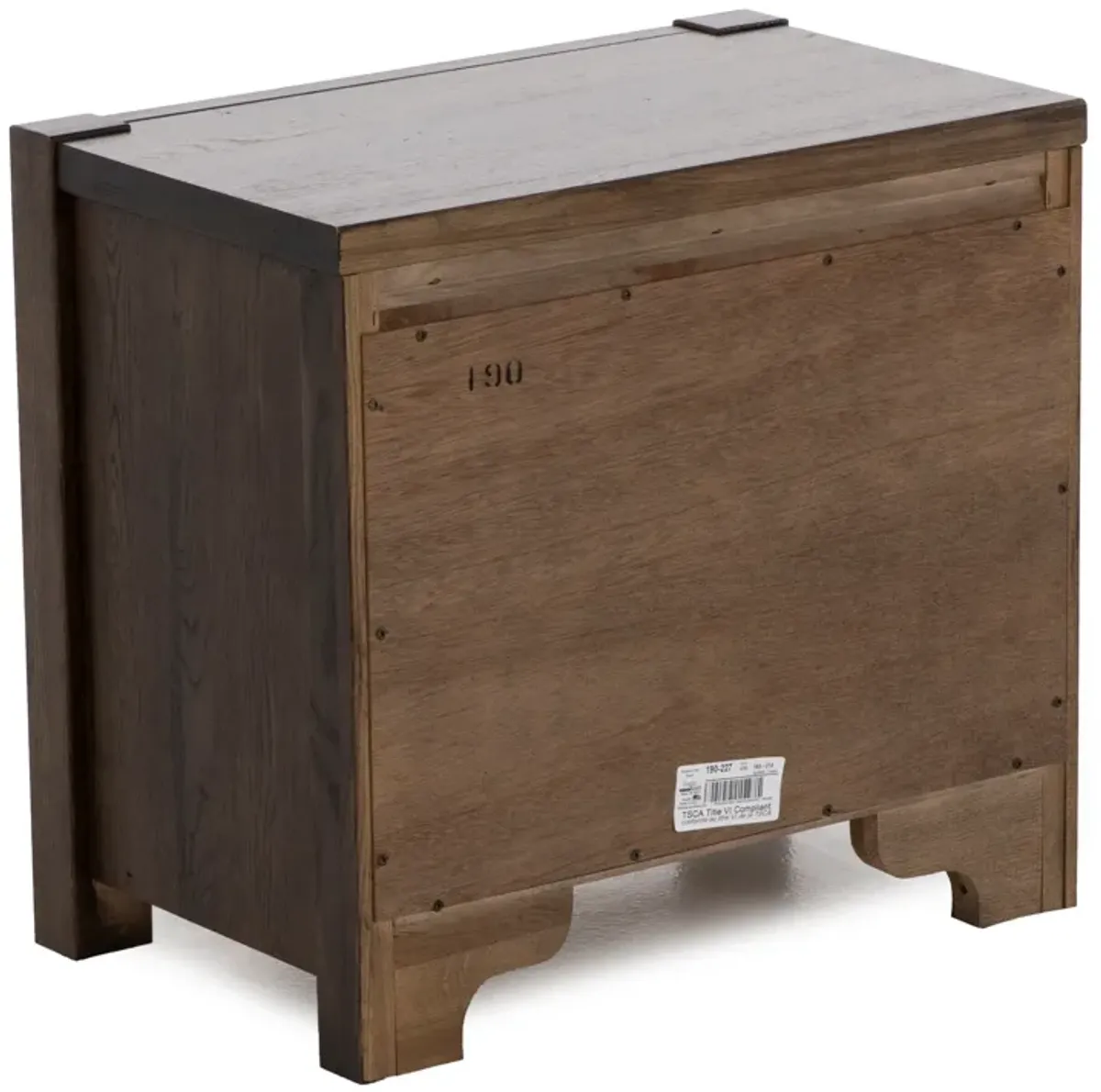 Joinery 2 Drawer Nightstand in Espresso