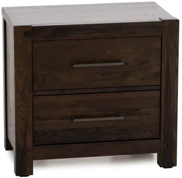 Joinery 2 Drawer Nightstand in Espresso