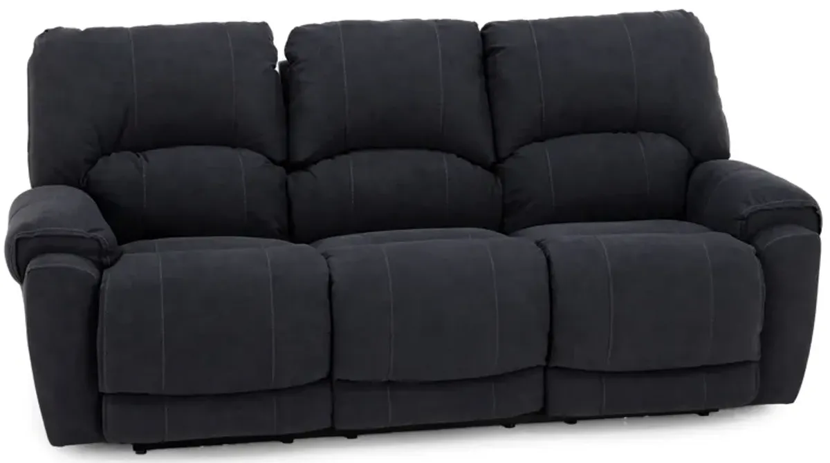 Cheyenne Fully Loaded Zero Gravity Reclining Sofa With Drop Down Table In Performance Fabric in Grap