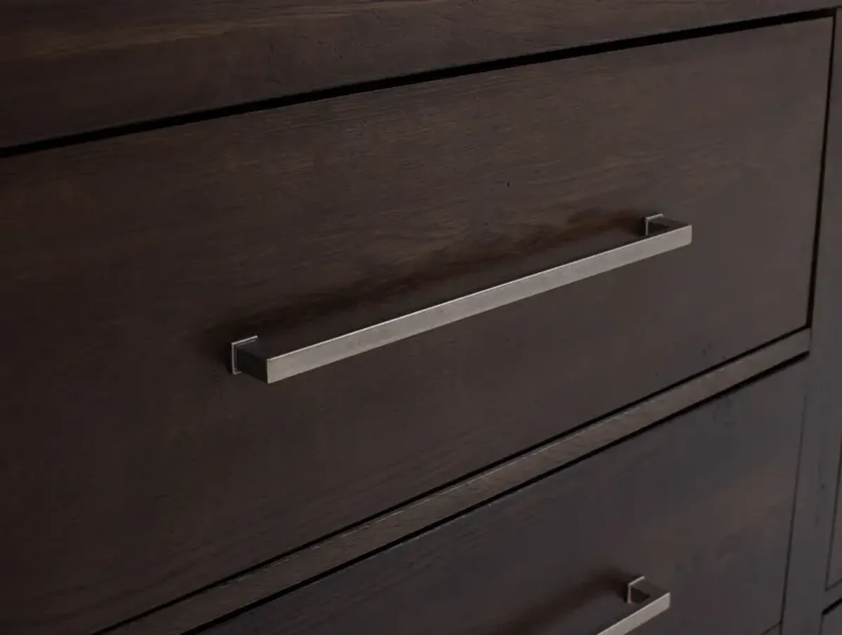 Joinery 6 Drawer Dresser in Espresso