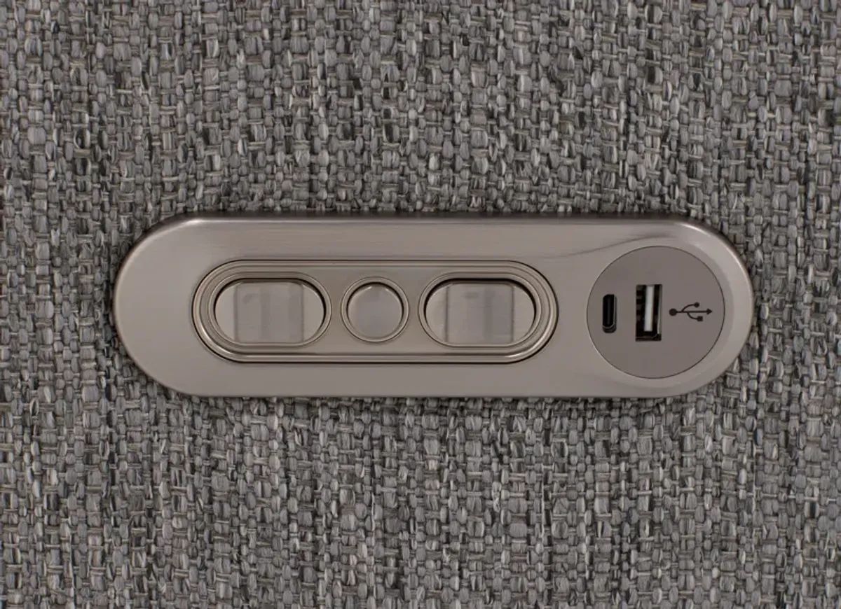 Catalina Power Headrest Reclining Console Loveseat