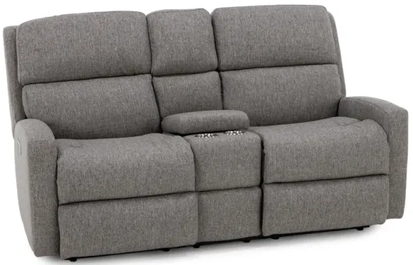 Catalina Power Headrest Reclining Console Loveseat