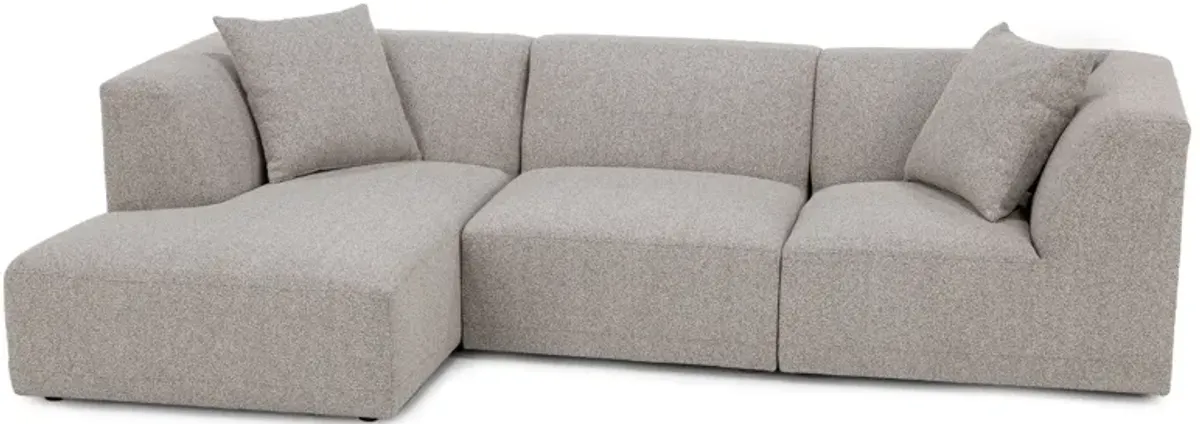 Finn 3-Pc. Chaise Sofa