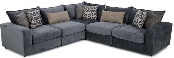 Elsa 5-Pc. Modular in Steel