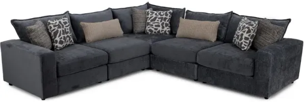 Elsa 5-Pc. Modular in Steel