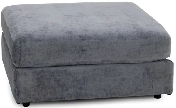 Elsa Ottoman in Steel