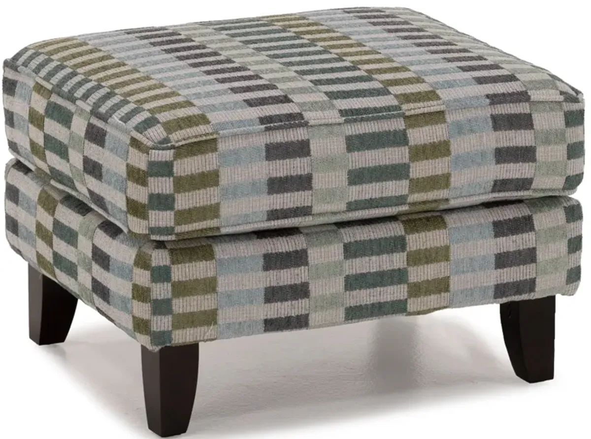 Elsa Accent Ottoman in Mystic