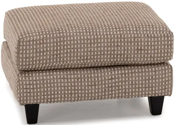 Elsa Accent Ottoman in Mocha