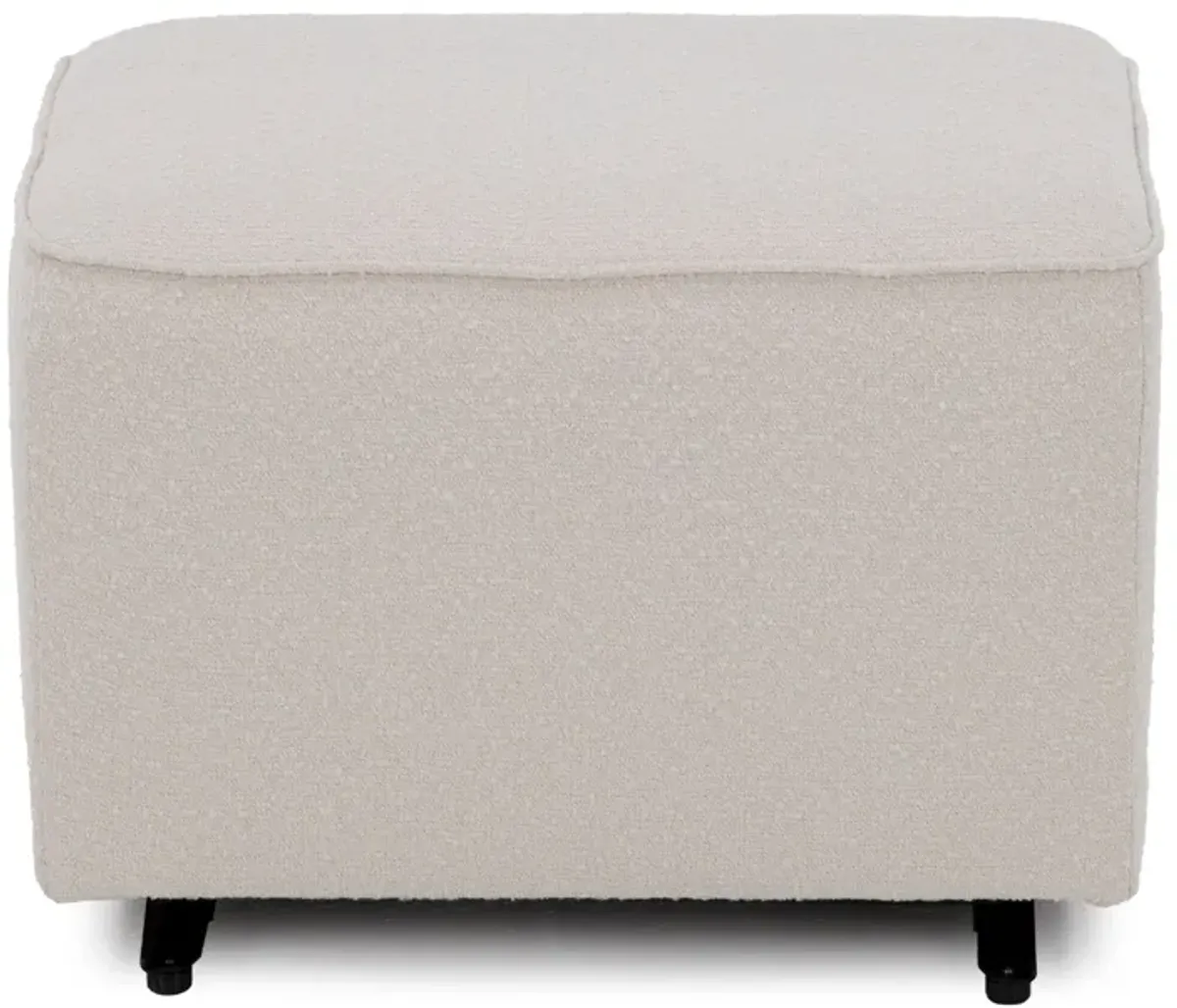 Kacey Glider Ottoman in Cotton