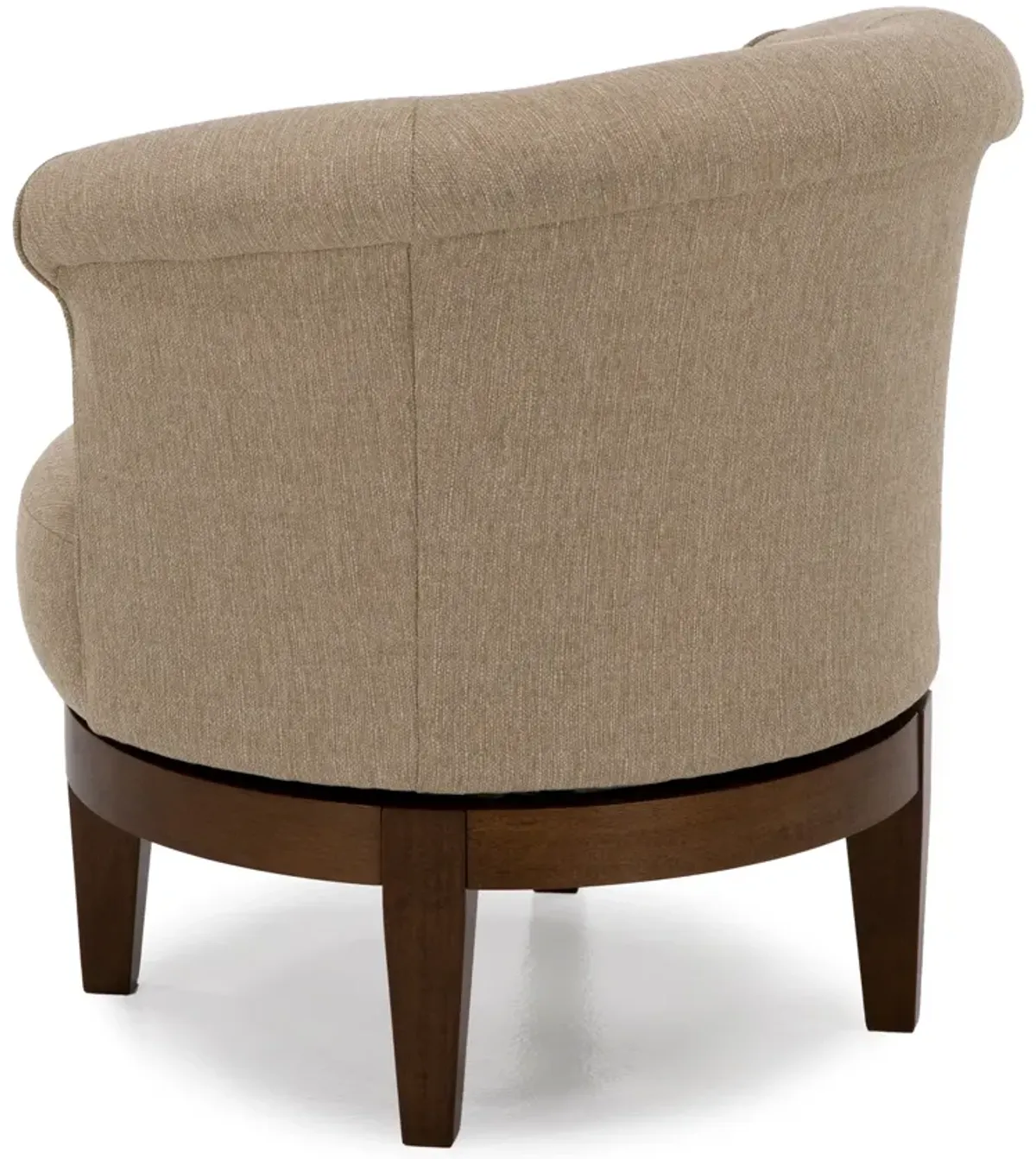 Attica Swivel Chair in Flax
