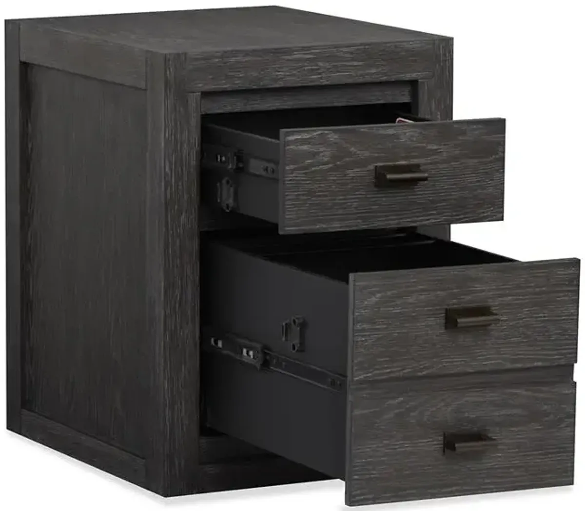 Plum Creek Black File Cabinet