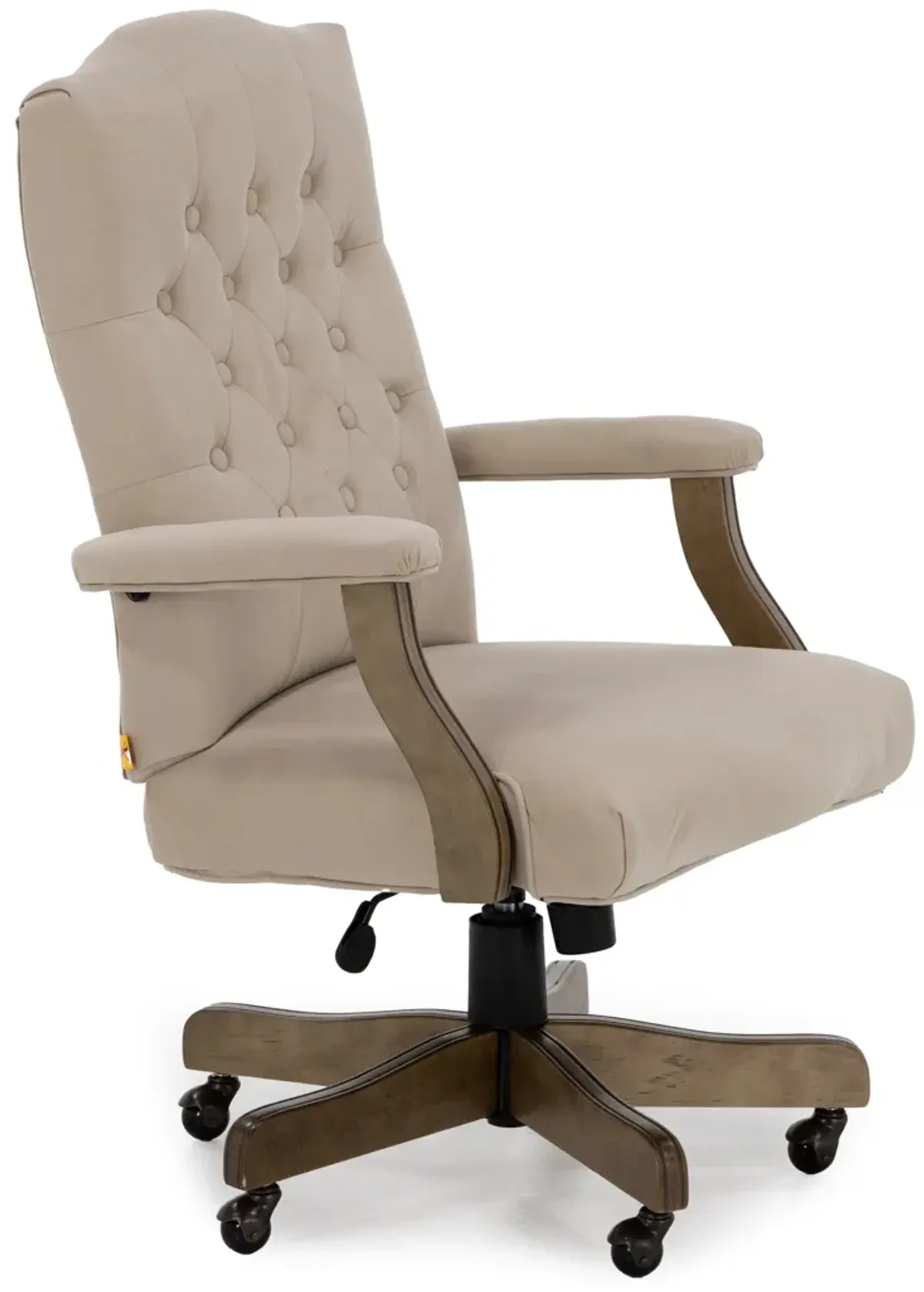 Champagne Velvet Chair