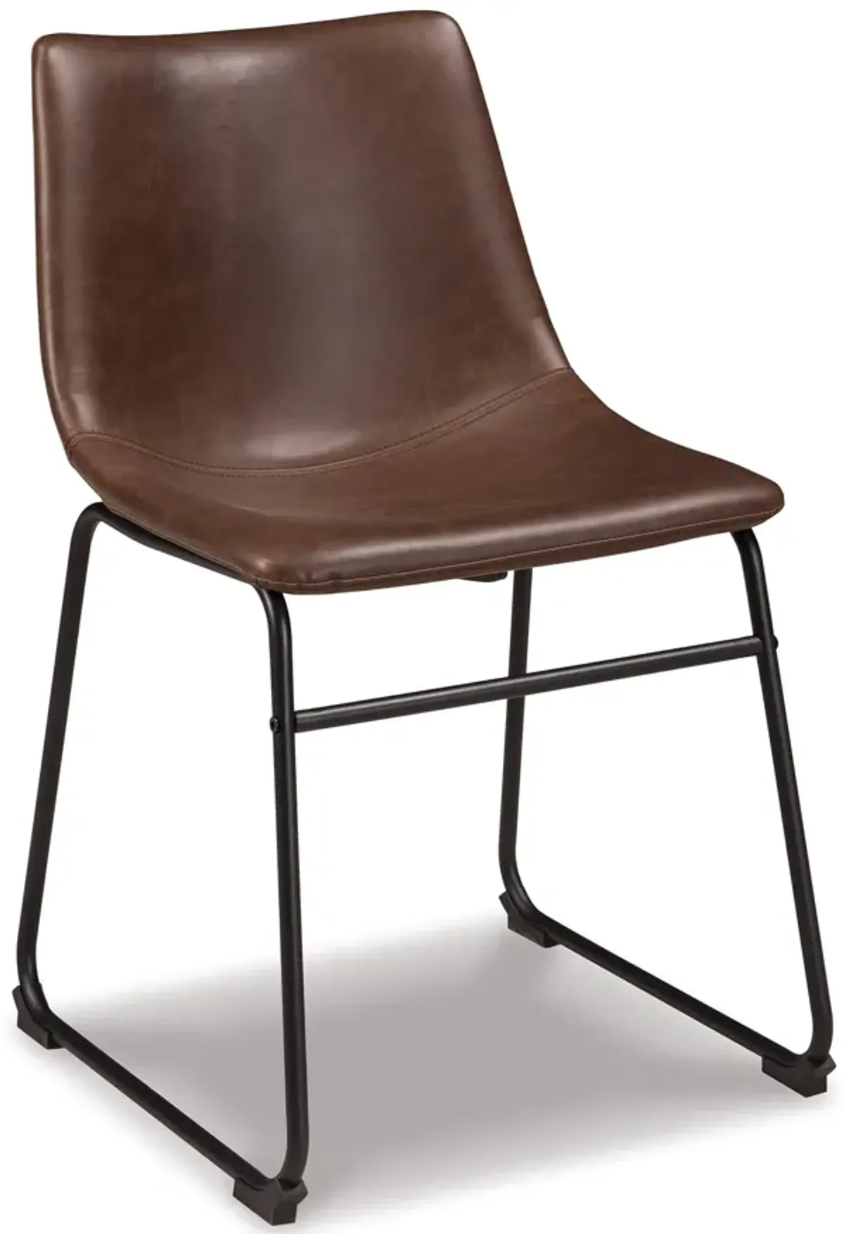 Leigh Side Chair in Brown