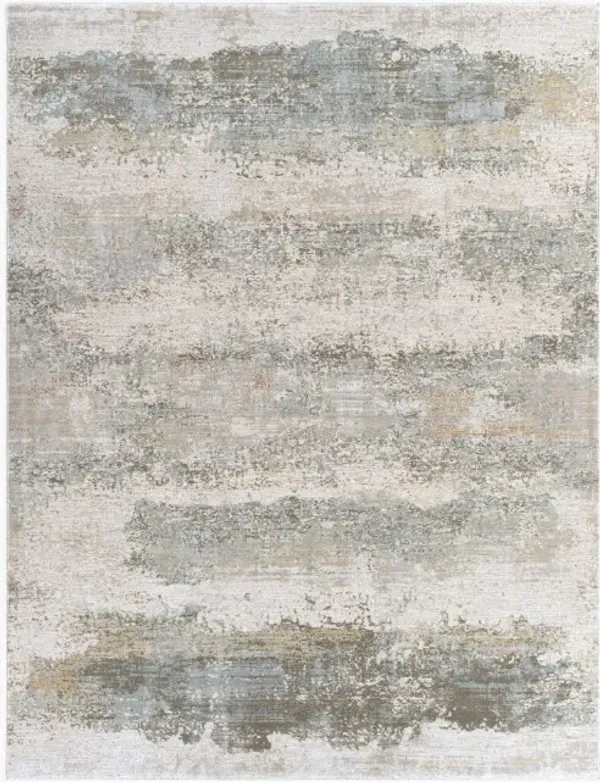 Brunswick Sage/Blue/Grey/Brown Area Rug 9'W x 12'2"L