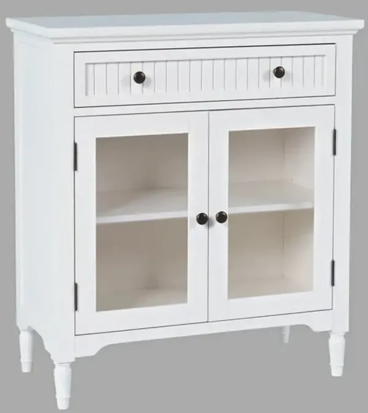Cotey White 2 Door Accent Cabinet