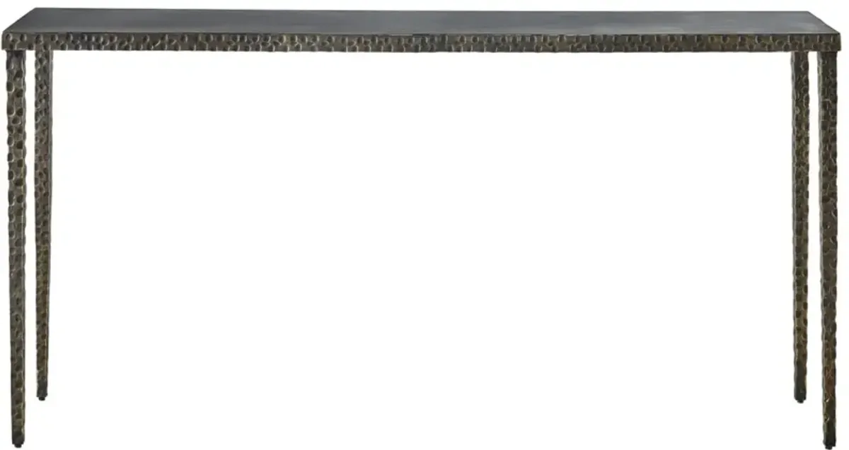 Iron Forge Minimalist Console Table