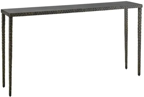 Iron Forge Minimalist Console Table