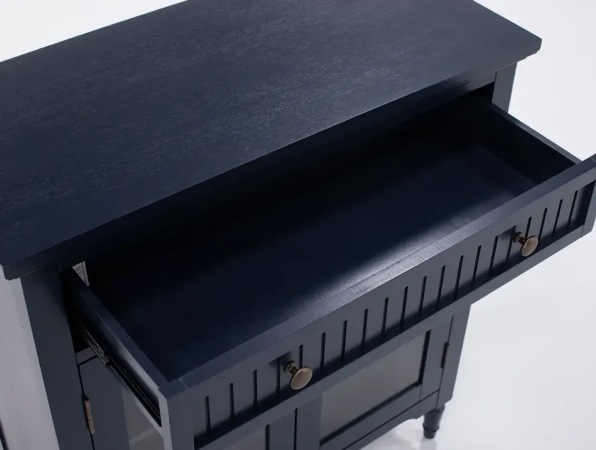 Cotey Navy 2 Door Accent Cabinet