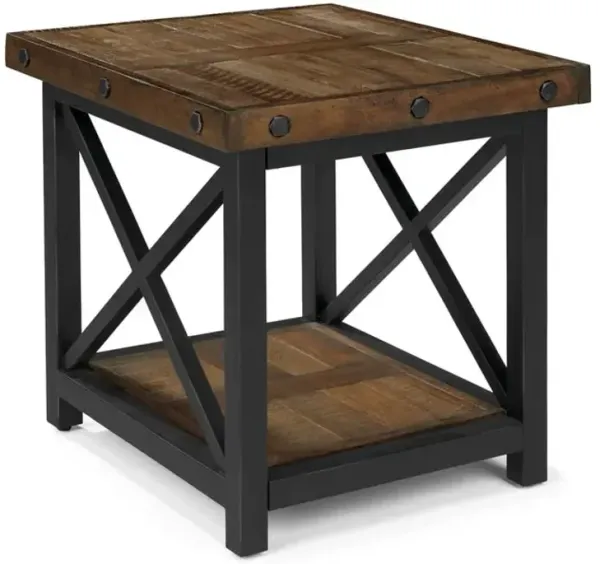 Carpenter Dark Brown End Table
