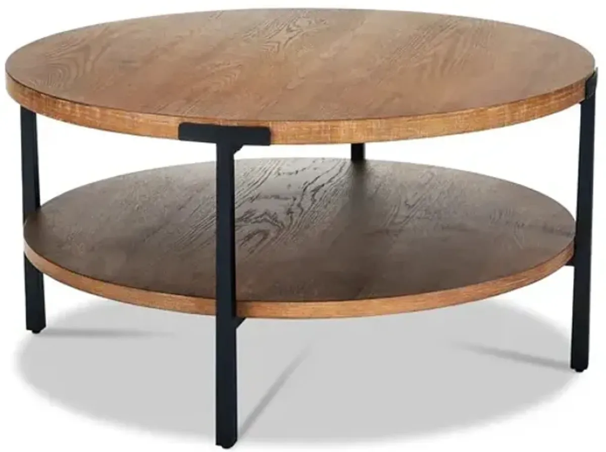 Millwork Round Cocktail Table
