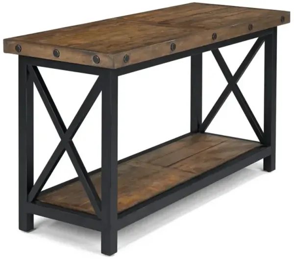 Carpenter Dark Brown Sofa Table