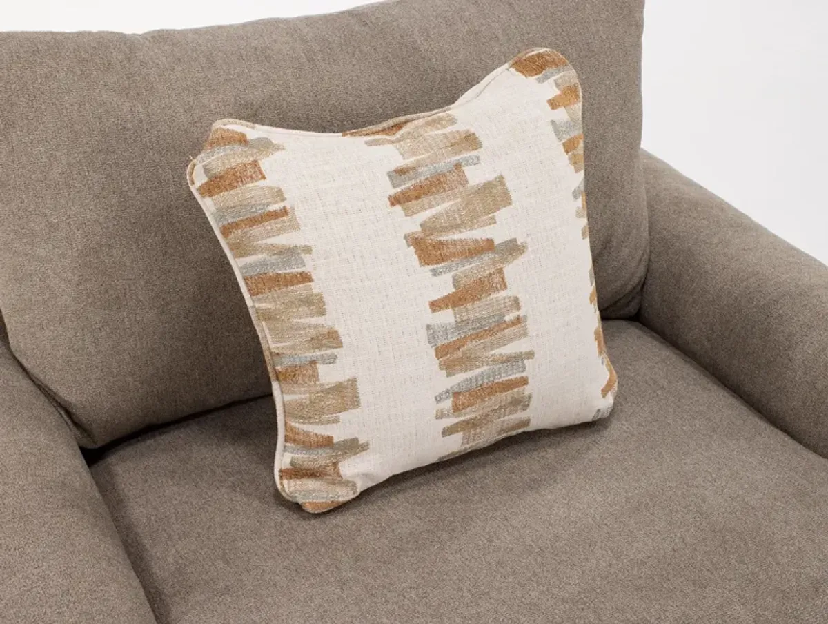 Autumn Wide Chair in Taupe