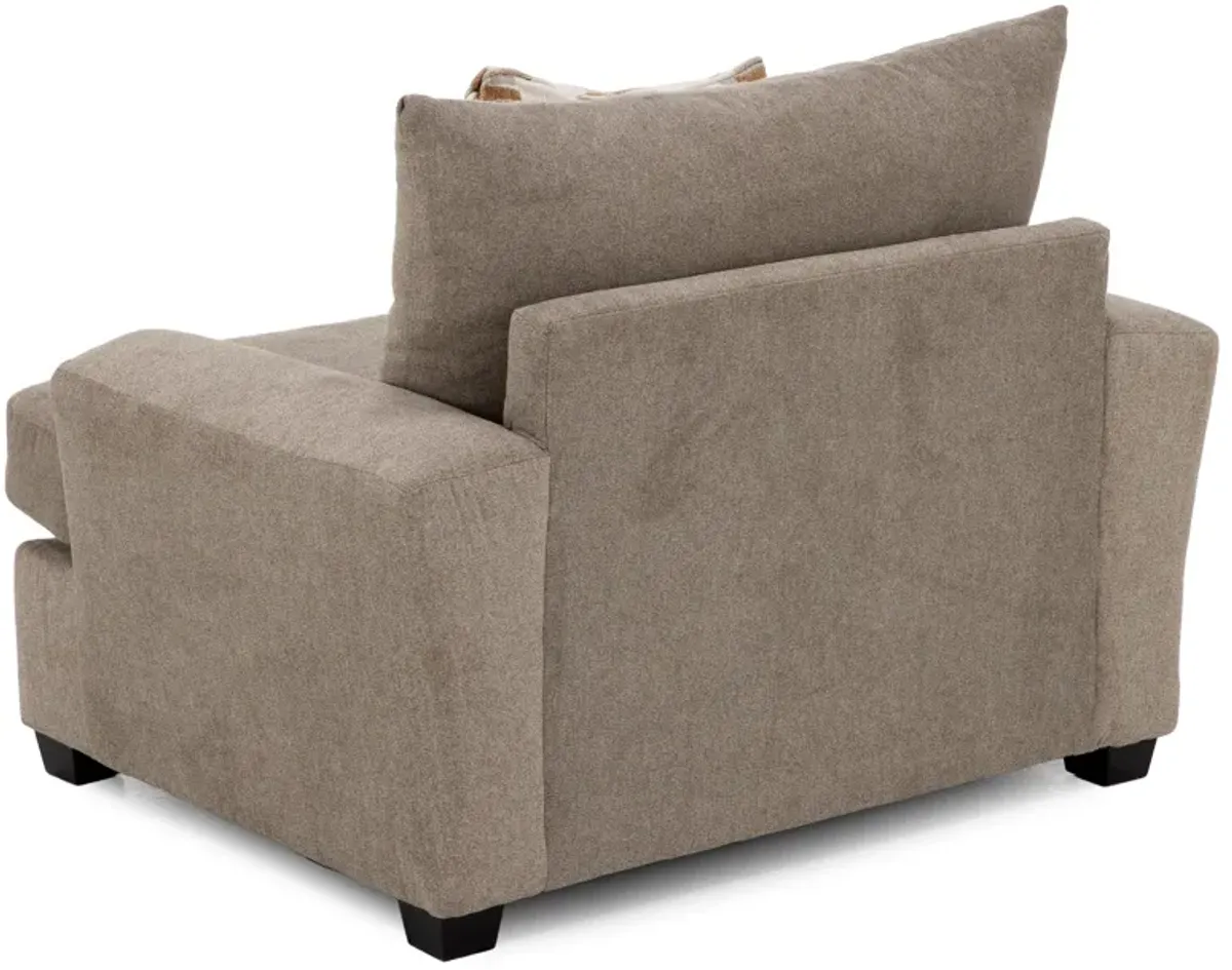 Autumn Wide Chair in Taupe