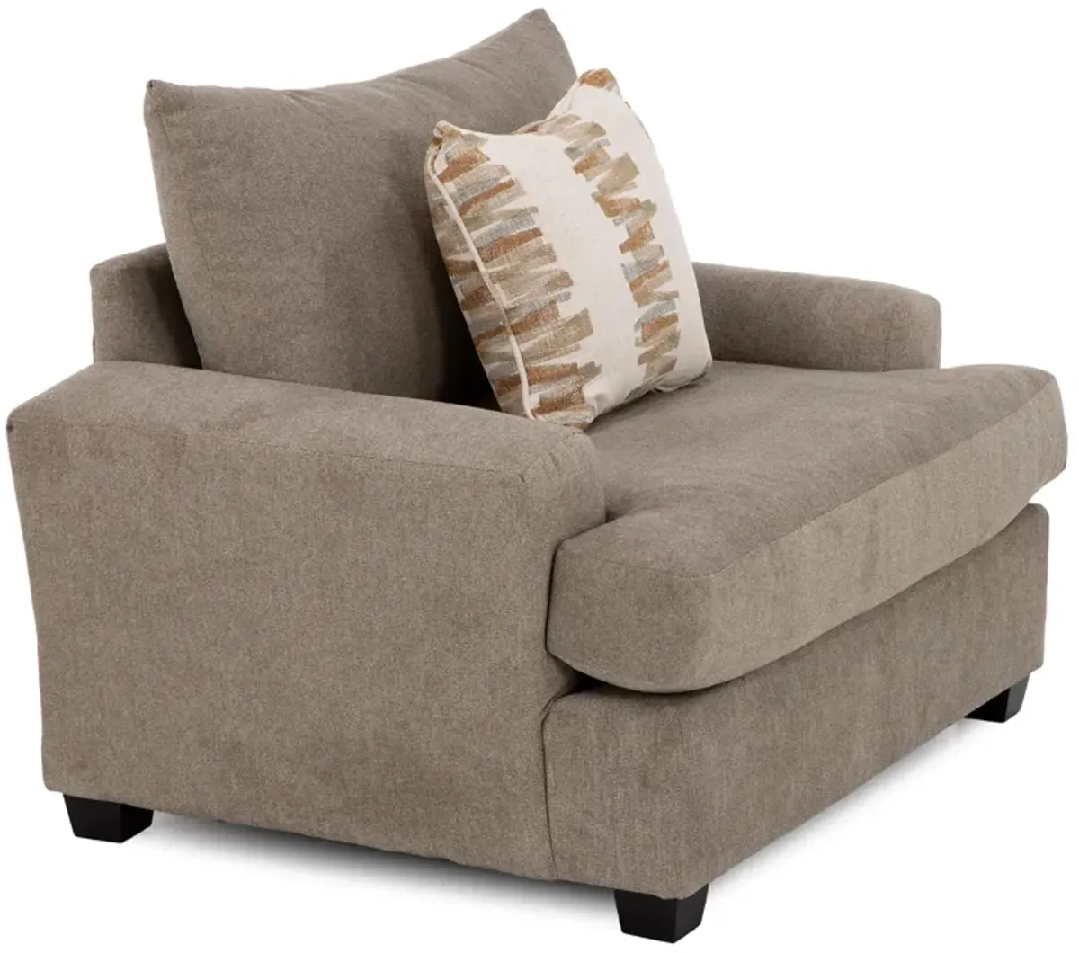 Autumn Wide Chair in Taupe