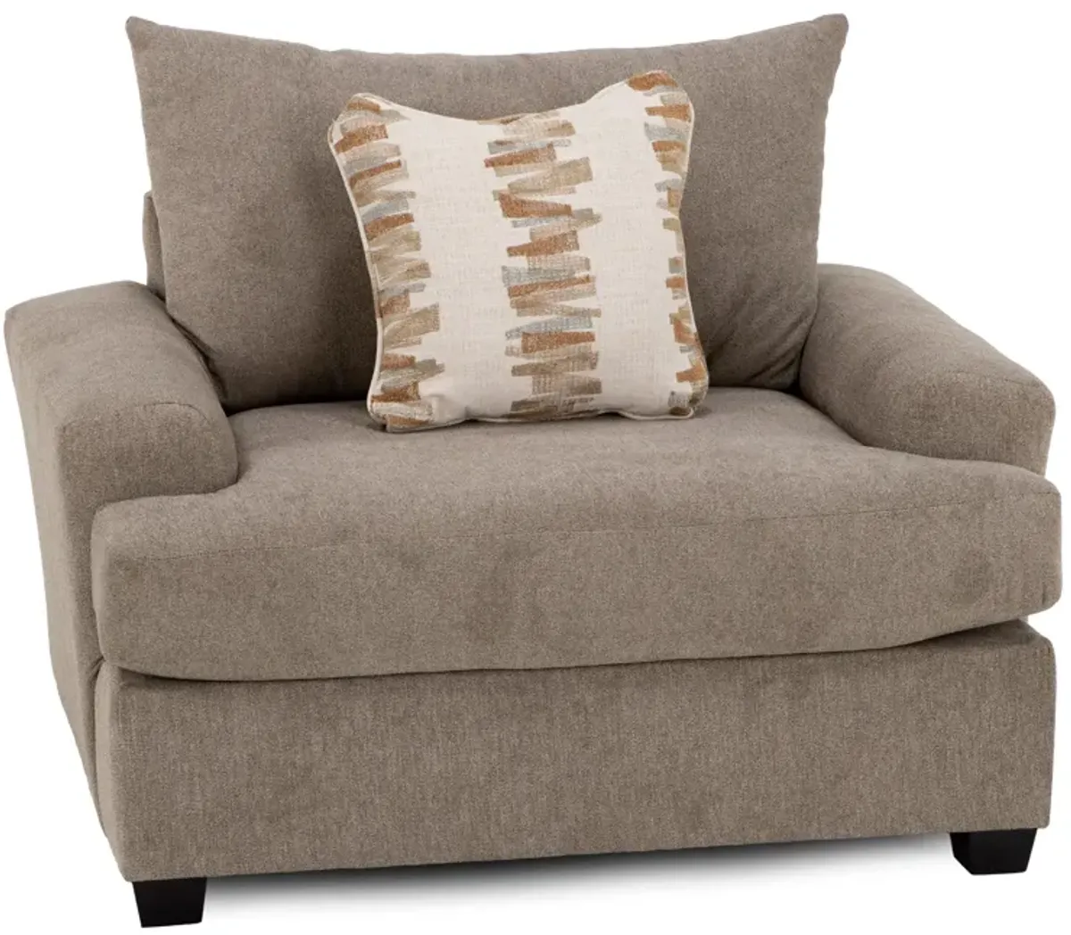 Autumn Wide Chair in Taupe