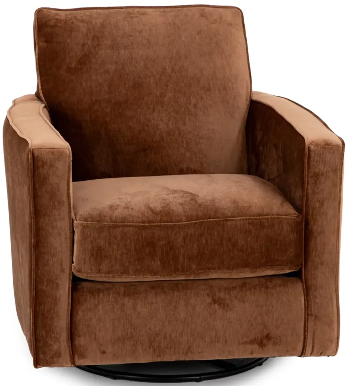 Autumn Swivel Glider in Henna