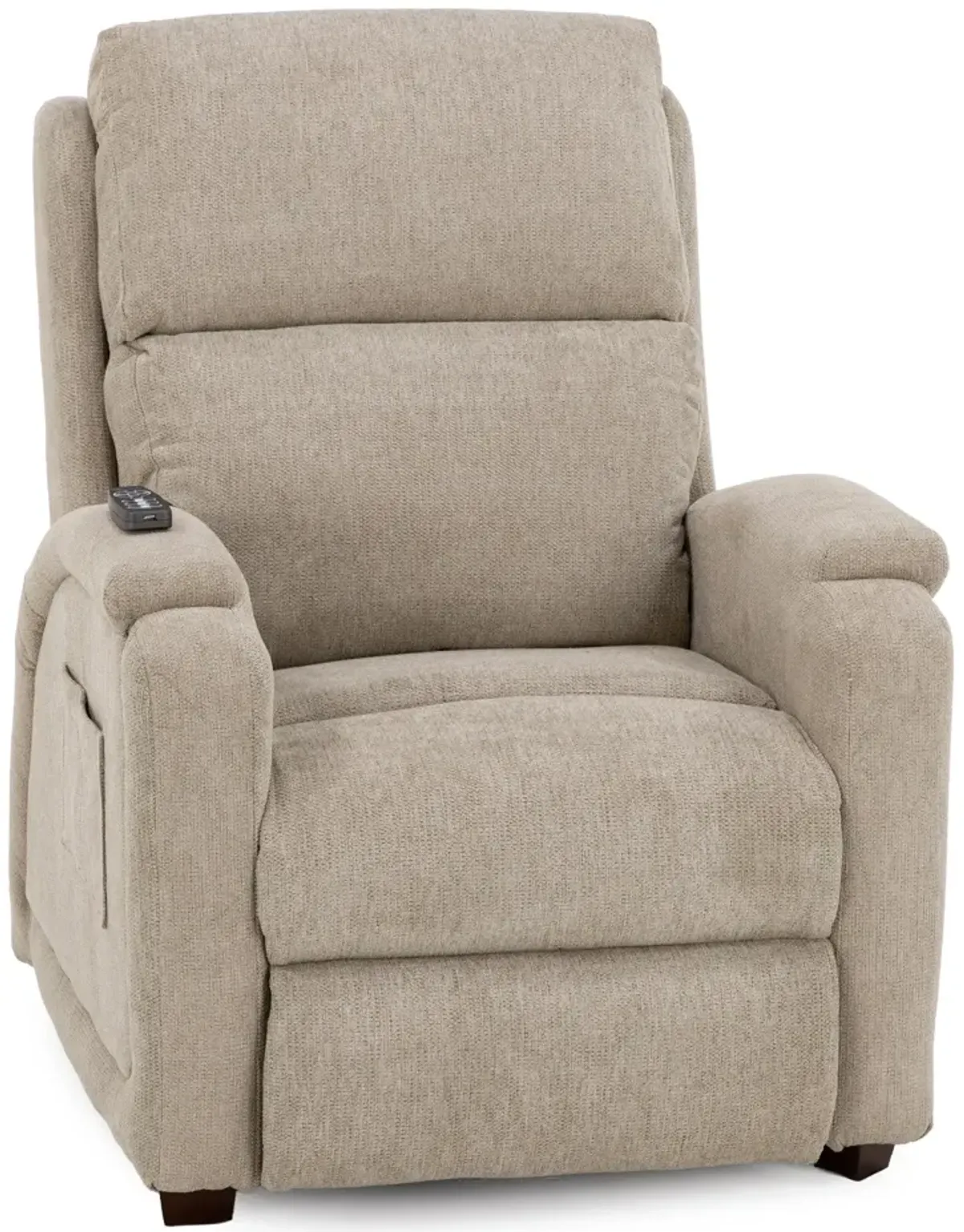 Noah Fully Loaded Lay flat Recliner With Heat And Massage in Balsam
