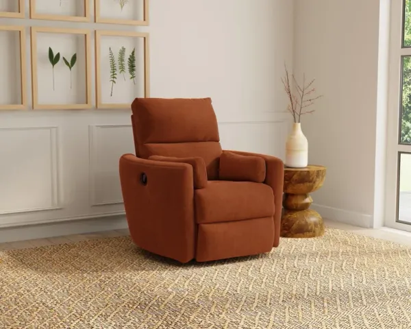 Avoni Swivel Glider Recliner in Nutmeg