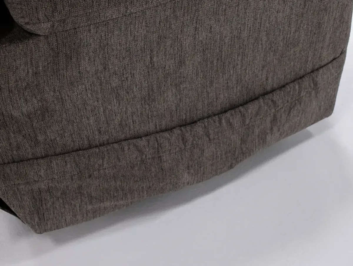 Rogan Dual Lift Fully Loaded Reclining Console Loveseat With Heat, Massage And Nanobionic Fabric in 