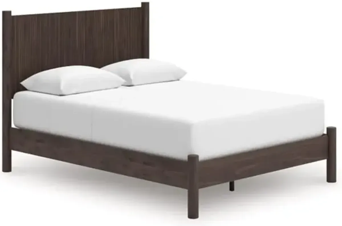 Tessa Queen Panel Platform Bed