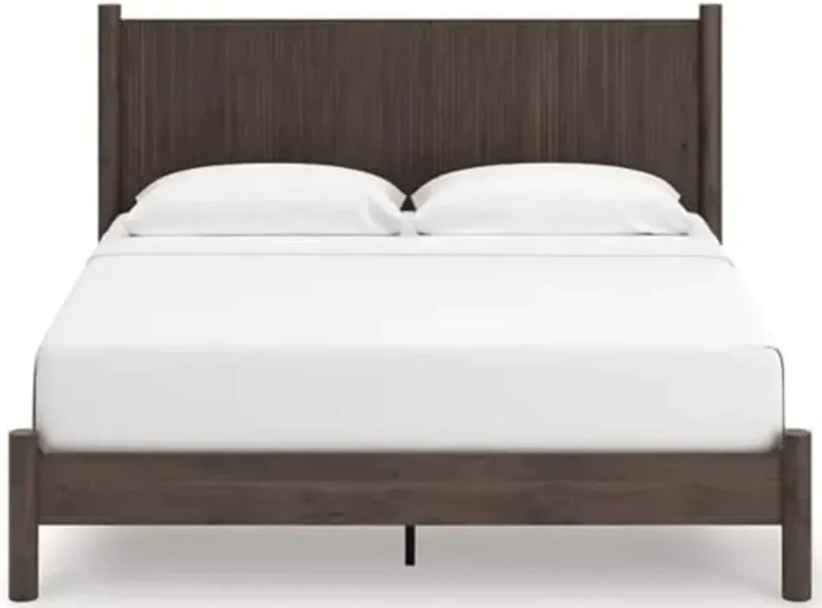 Tessa King Panel Platform Bed