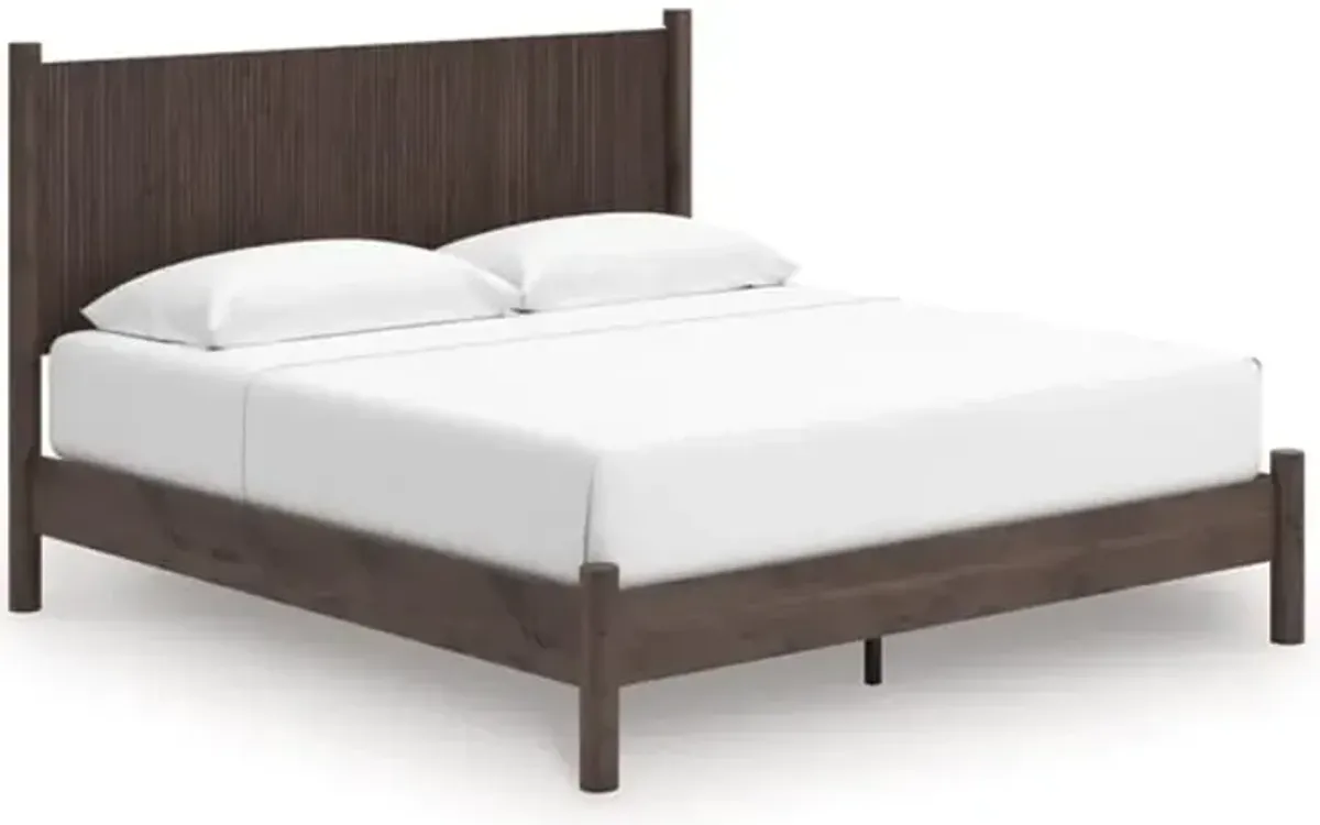 Tessa King Panel Platform Bed