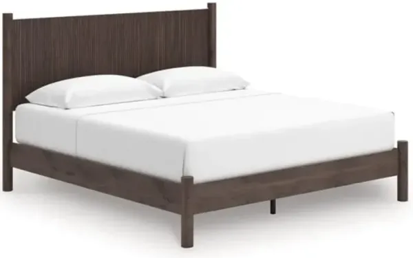 Tessa King Panel Platform Bed