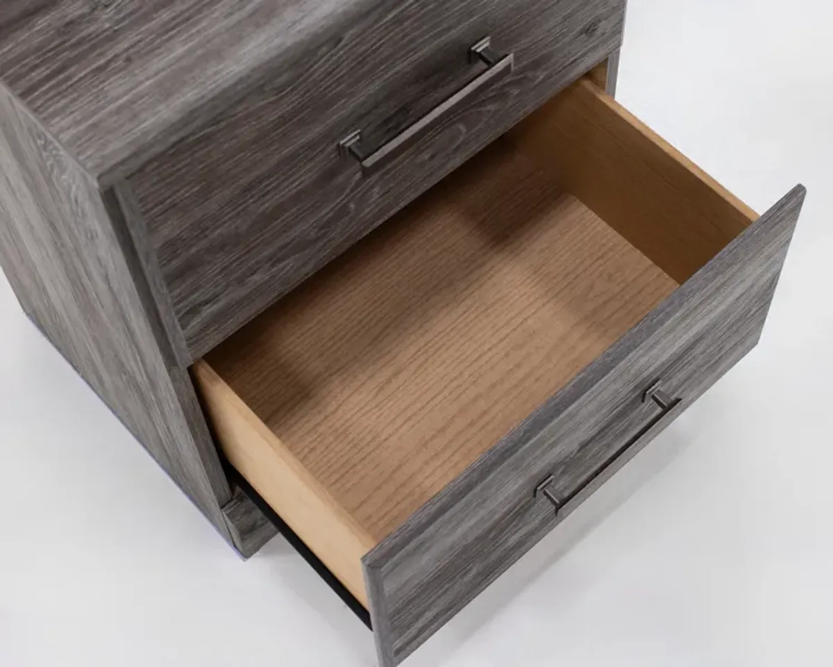 Essentials Nightstand Grey