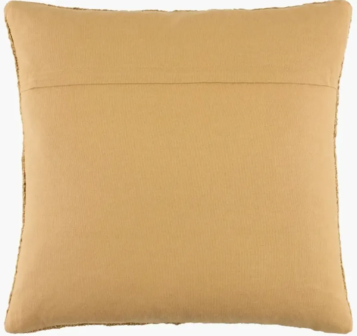 Camel Wool Poly Pillow 18"W x 18"H