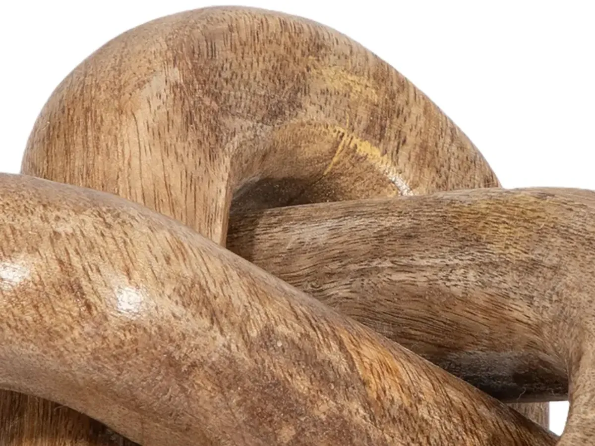 Natural Wood Knot 7"W x 7"H