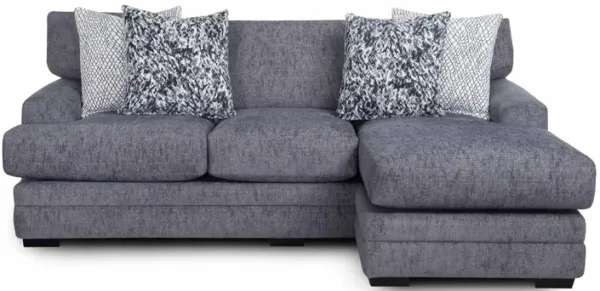 Larken Reversible Chaise Sofa in Mineral