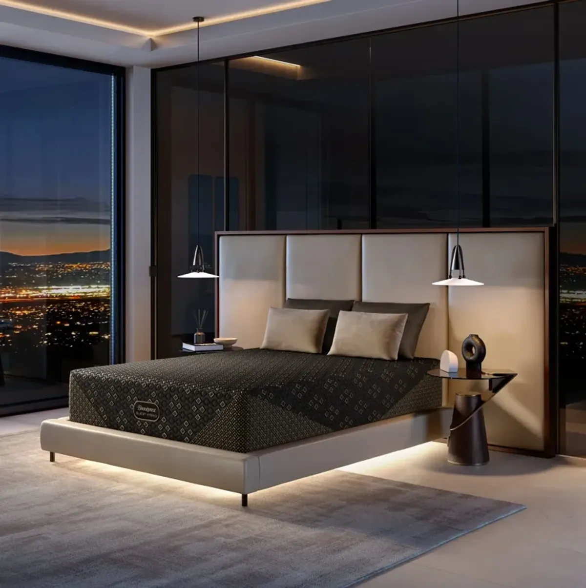 Beautyrest Black Hybrid Series 4 XCS Firm Queen Mattress