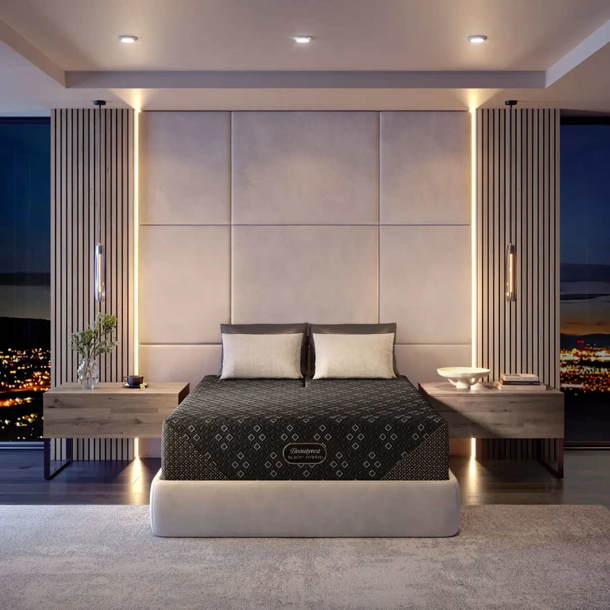 Beautyrest Black Hybrid Series 3 XCS Plush Queen Mattress