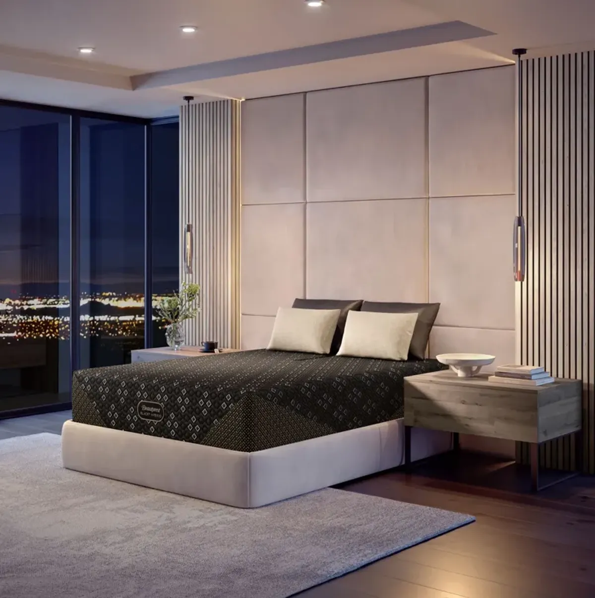Beautyrest Black Hybrid Series 3 XCS Plush Queen Mattress