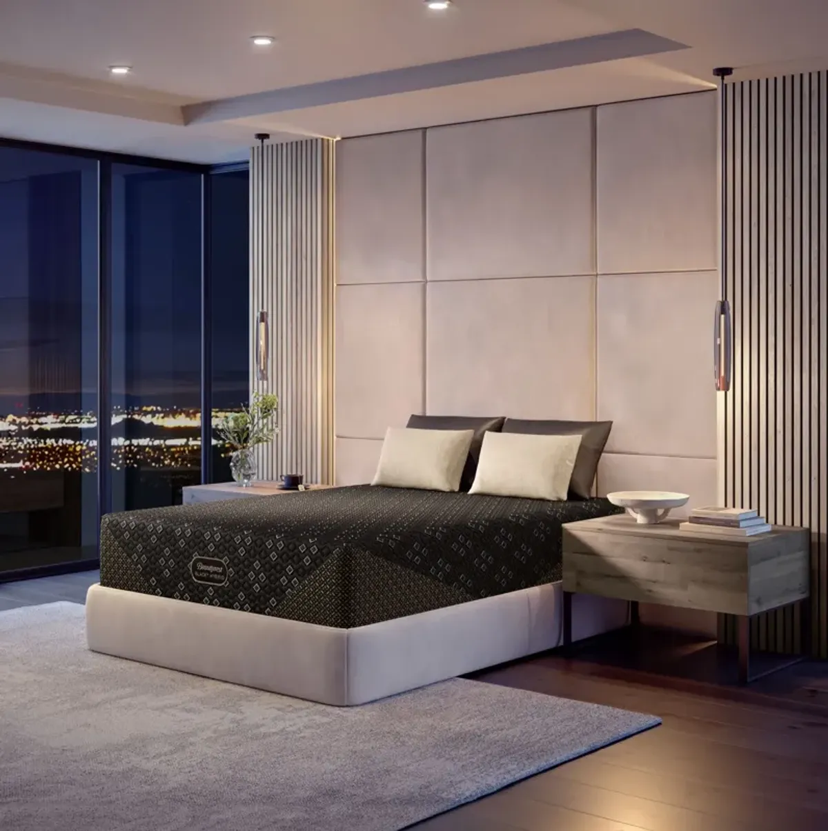 Beautyrest Black Hybrid Series 3 XCS Plush Queen Mattress