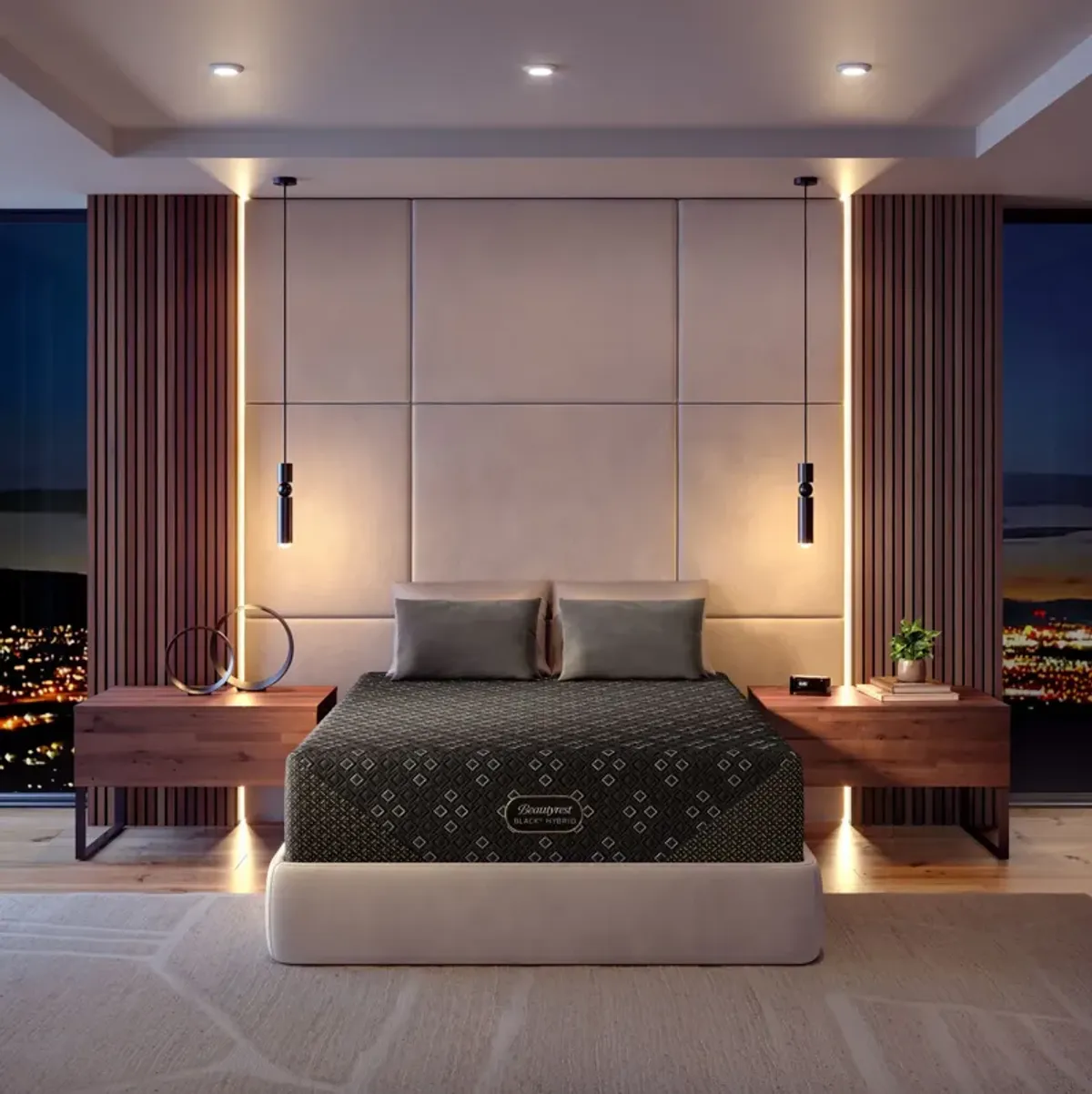 Beautyrest Black Hybrid Series 3 XCS Firm King Mattress