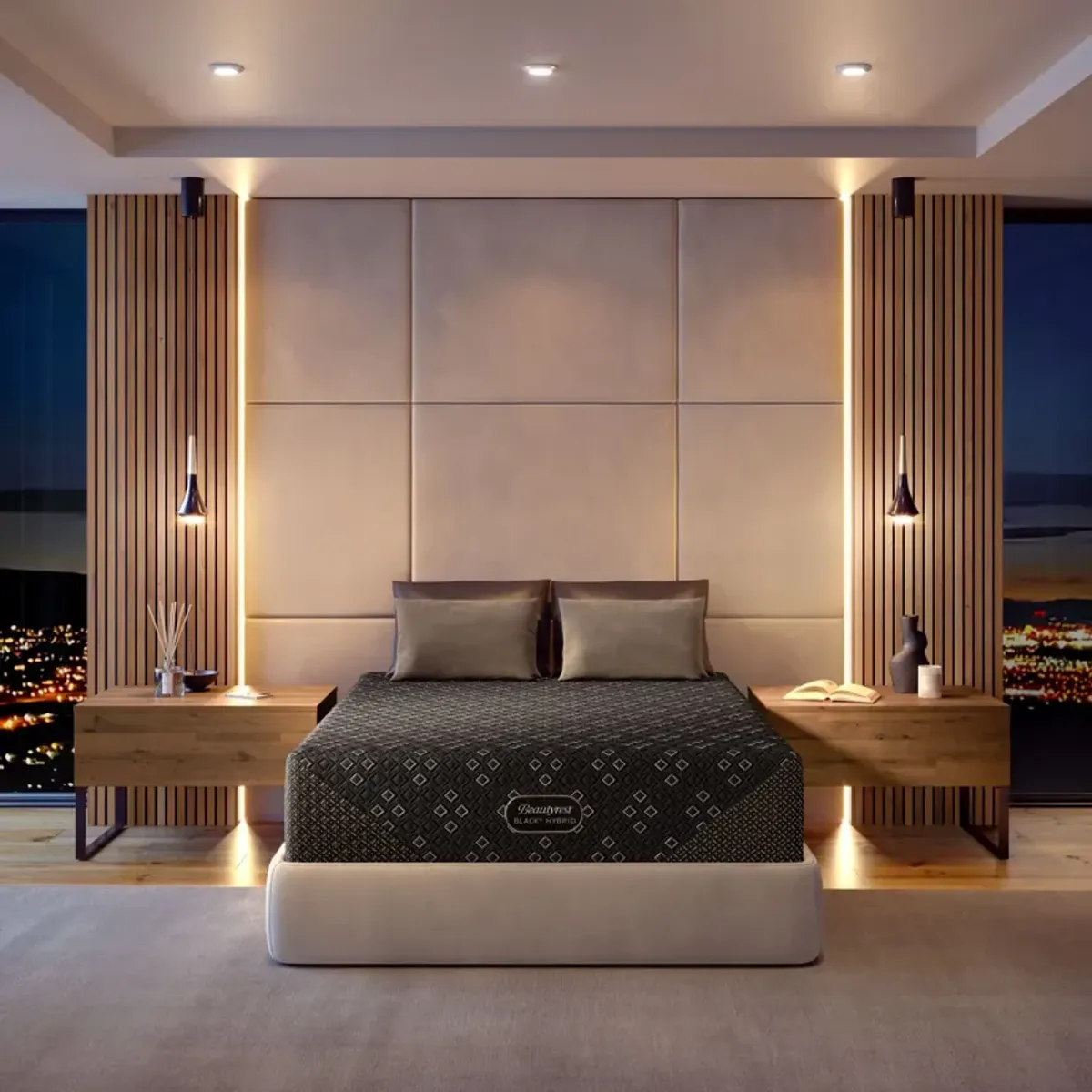 Beautyrest Black Hybrid Series 3 XCS Medium Queen Mattress