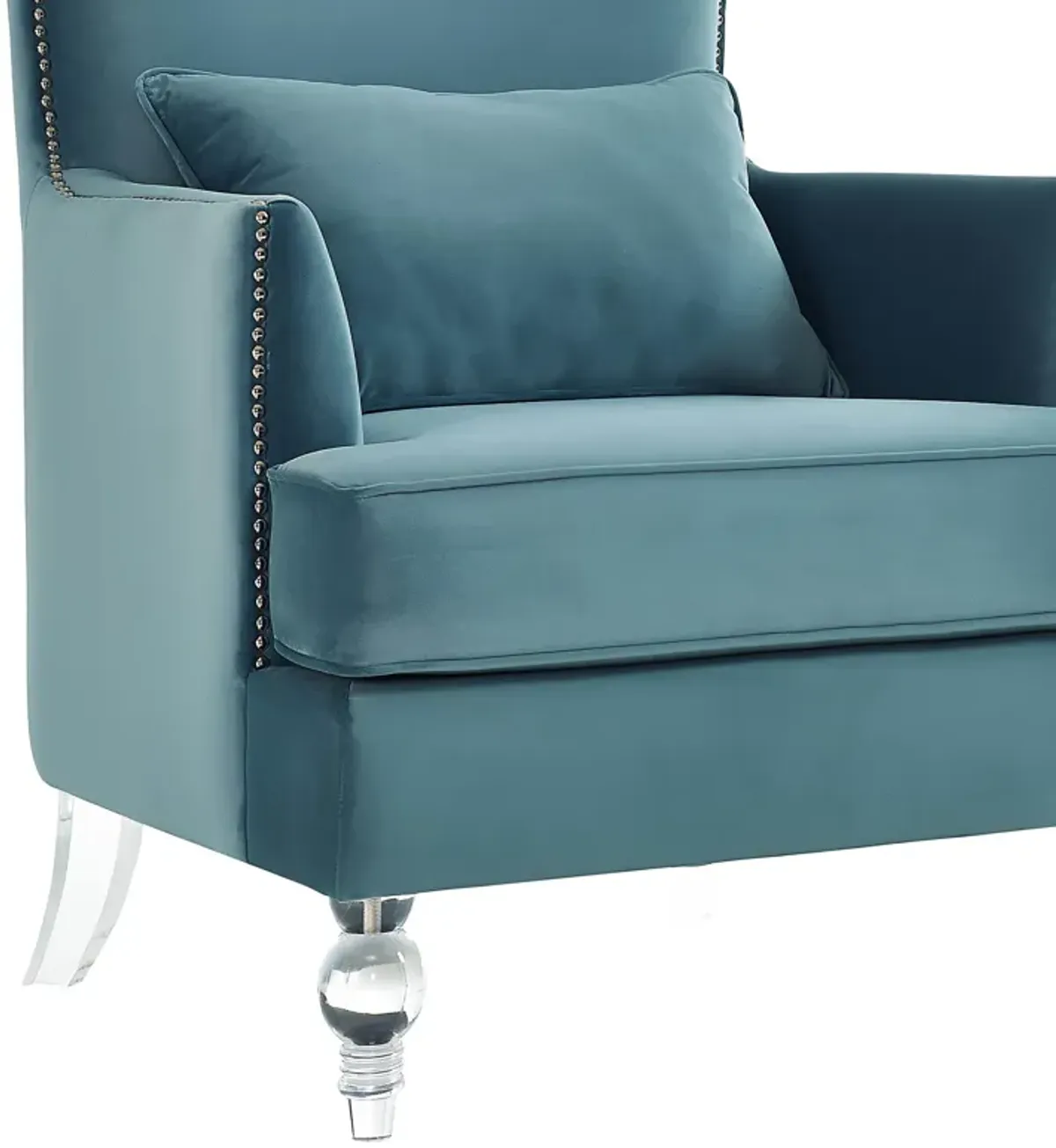 Bristol Sea Blue Tall Chair