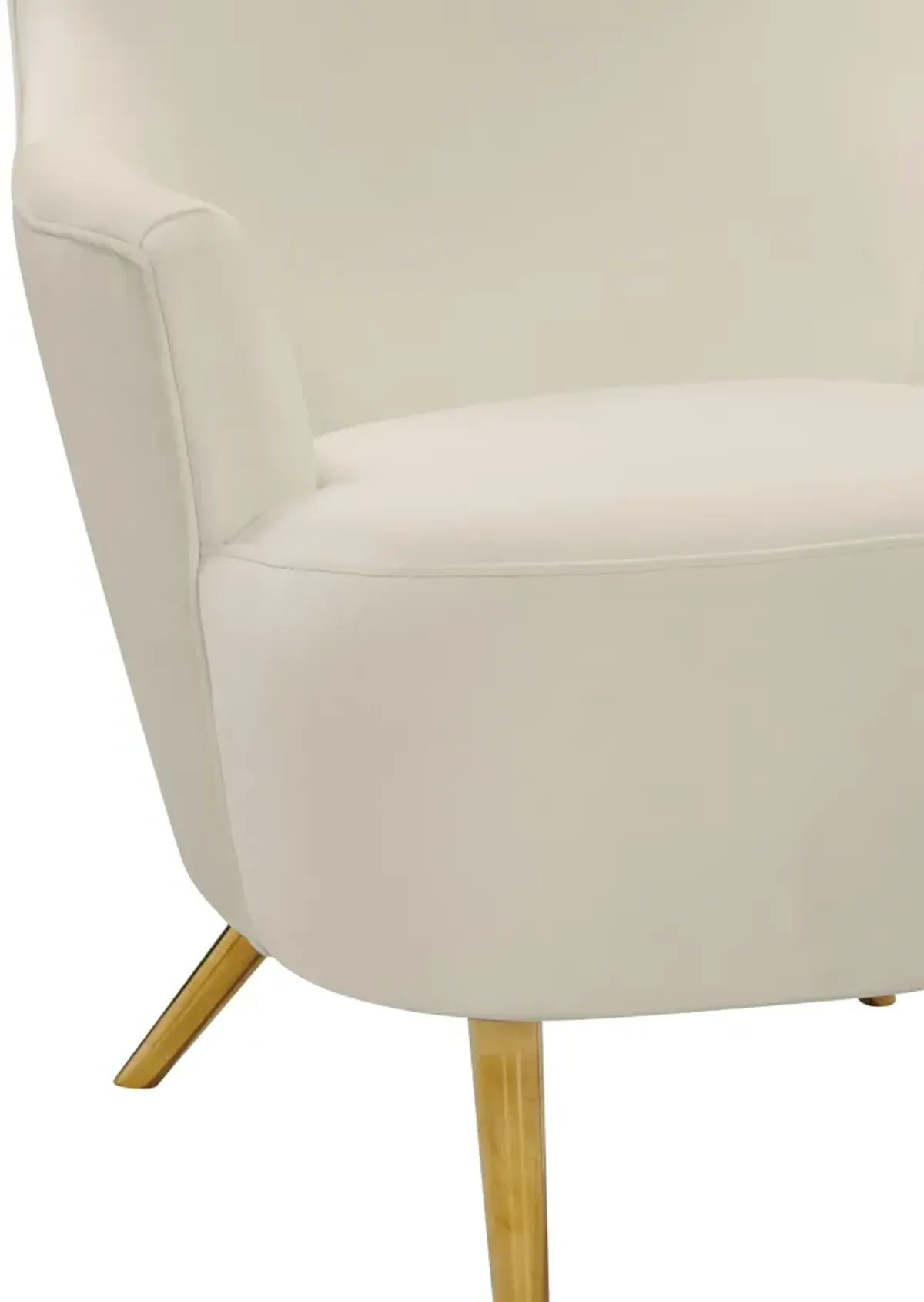 Julia Cream Wingback Chair