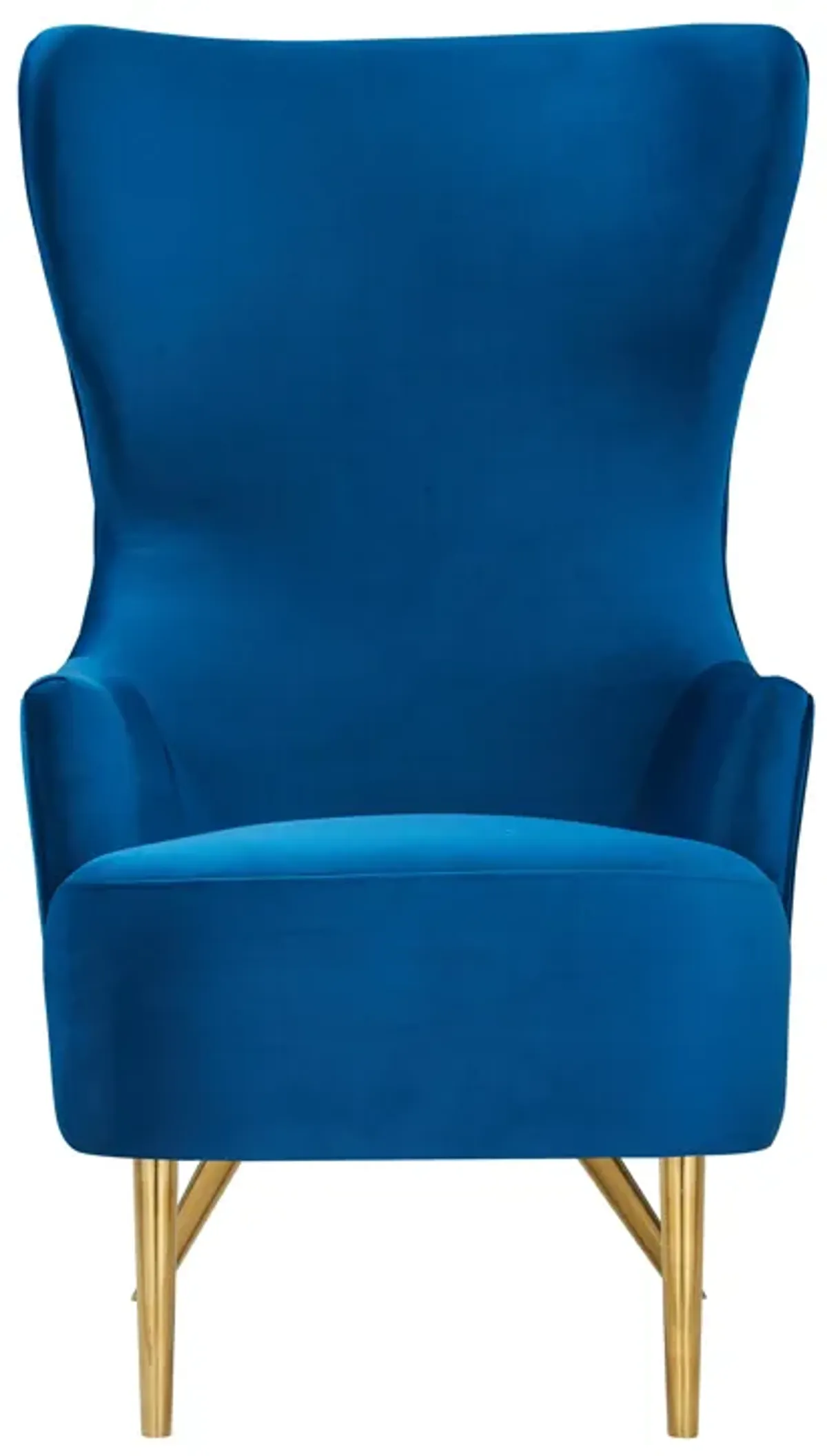 Julia Navy Wingback Chair